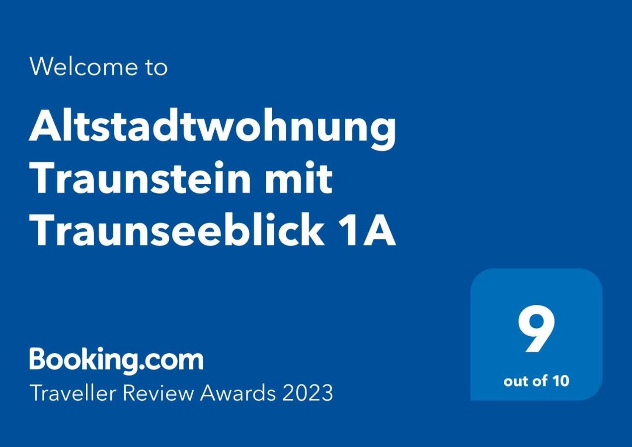 Altstadtwohnung Traunstein Mit Traunseeblick 1A กมุนเดน ภายนอก รูปภาพ
